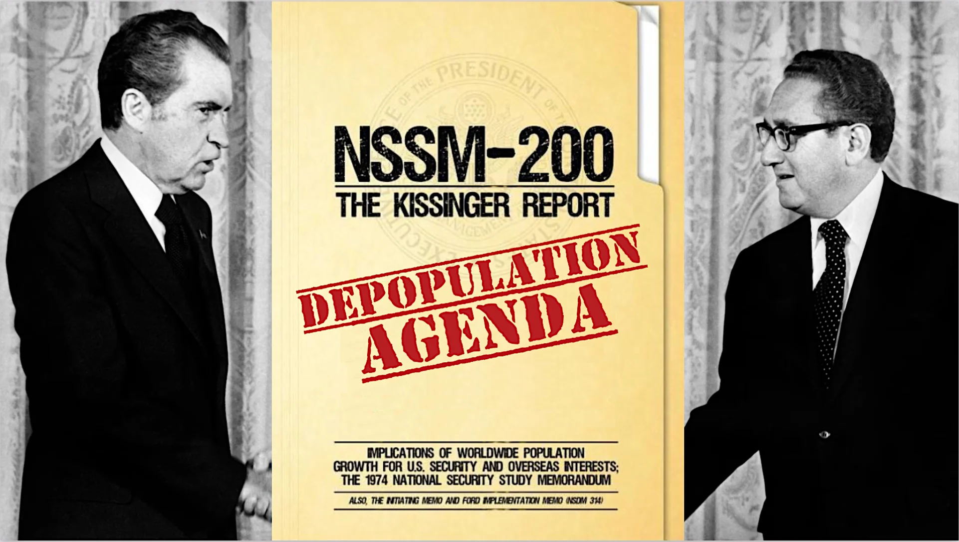 Nixon and Kissinger NSSM-200 source image