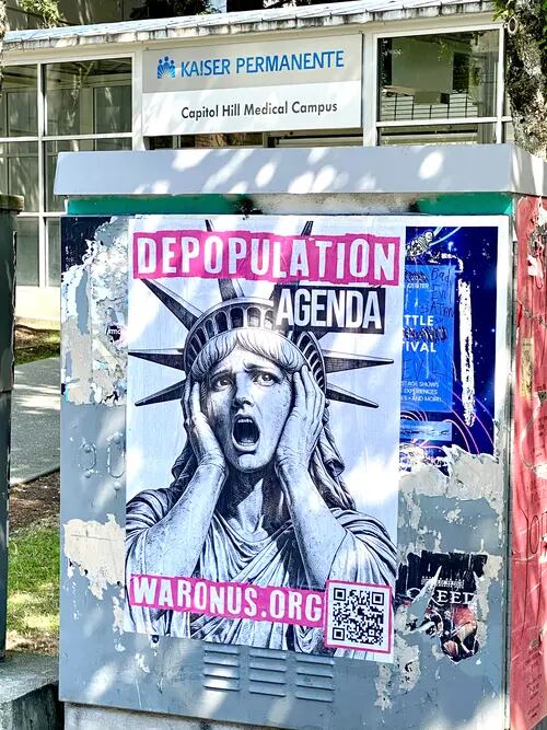 Seattle poster campaign photo