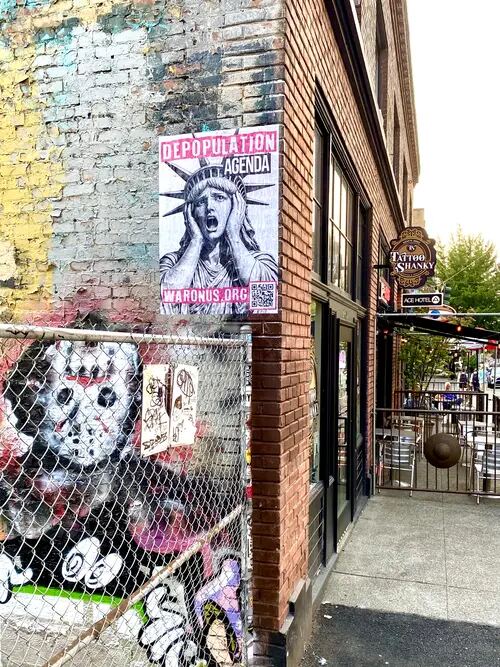 Seattle poster campaign photo