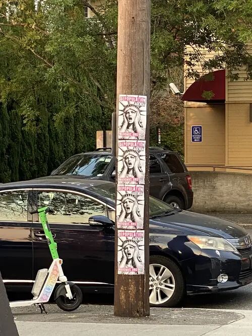 Seattle poster campaign photo