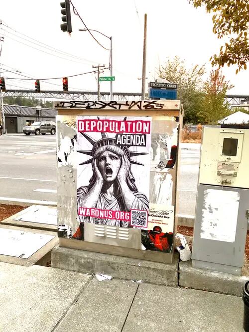 Seattle poster campaign photo