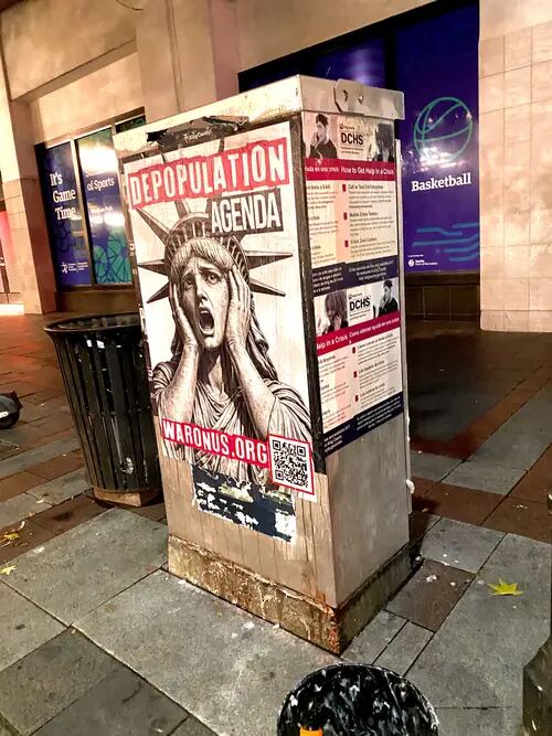 Seattle poster campaign photo
