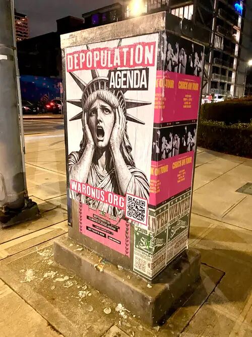 Seattle poster campaign photo