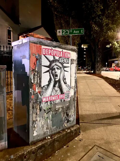 Seattle poster campaign photo