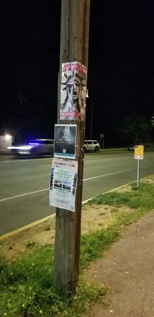 Seattle poster campaign photo
