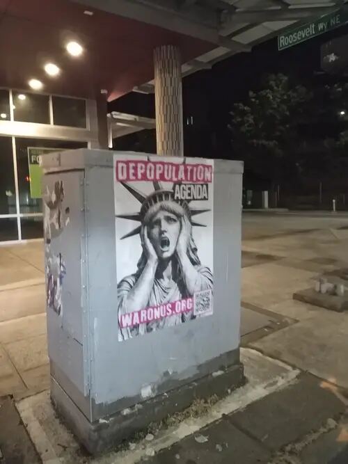 Seattle poster campaign photo